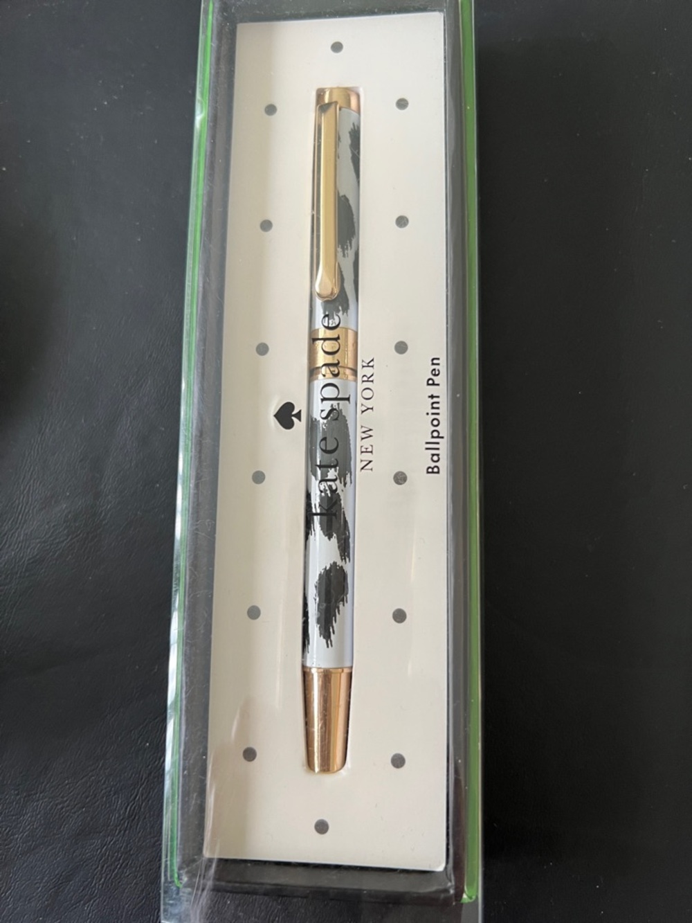 KATE SPADE NWT MODERN LEOPARD BALLPOINT PEN
